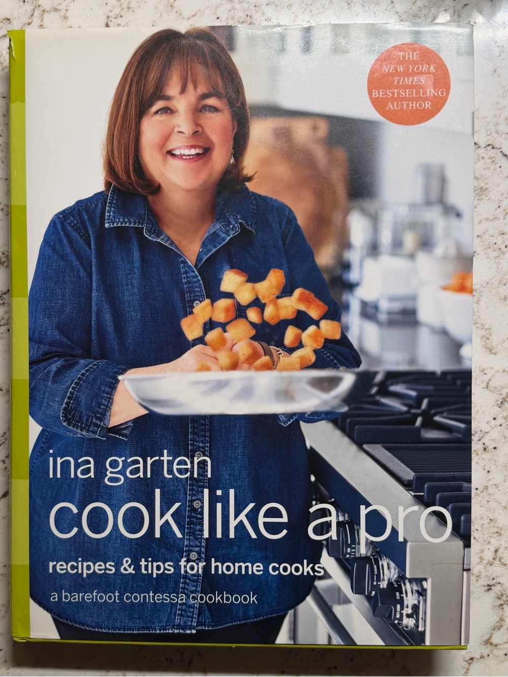 "Cook Like a Pro" Cookbook - Blue Cover